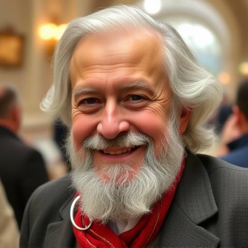 Il profilo sorridente di Giovanni Verdi, un cliente abituale del Ristorante Bella Napoli.