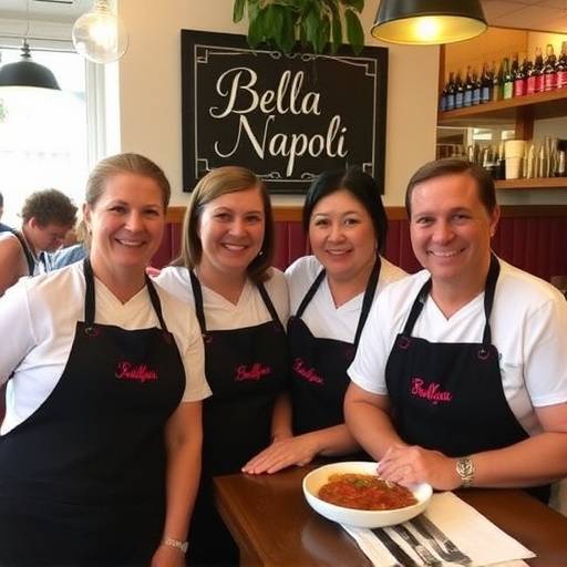 Personale del Ristorante Bella Napoli sorridente e accogliente